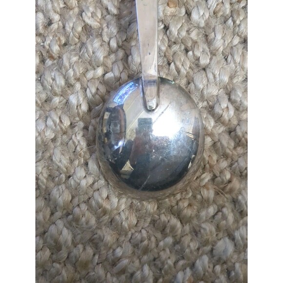 I. Magnin Silver Plated Salad Servers Large Fork Spoon MCM 1950s 1940s Vintage - Picture 2 of 8